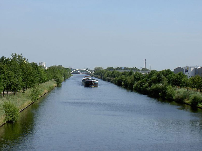 Twentekanal bei Enschede, Overijssel