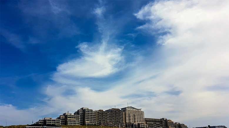 Wind und Wolken am holländischen Himmel